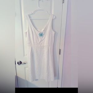 Zippered dress fully lined